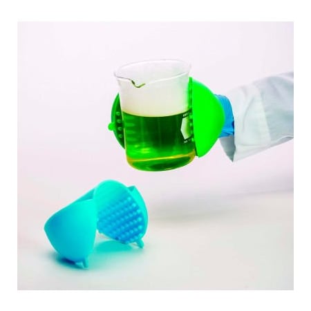 Bel-Art Bel-Art F38000-0001 Hot Hand Protector, Silicone, 3-7/8"W x 7-1/2"H, Sky Blue, 1/PK 380000001